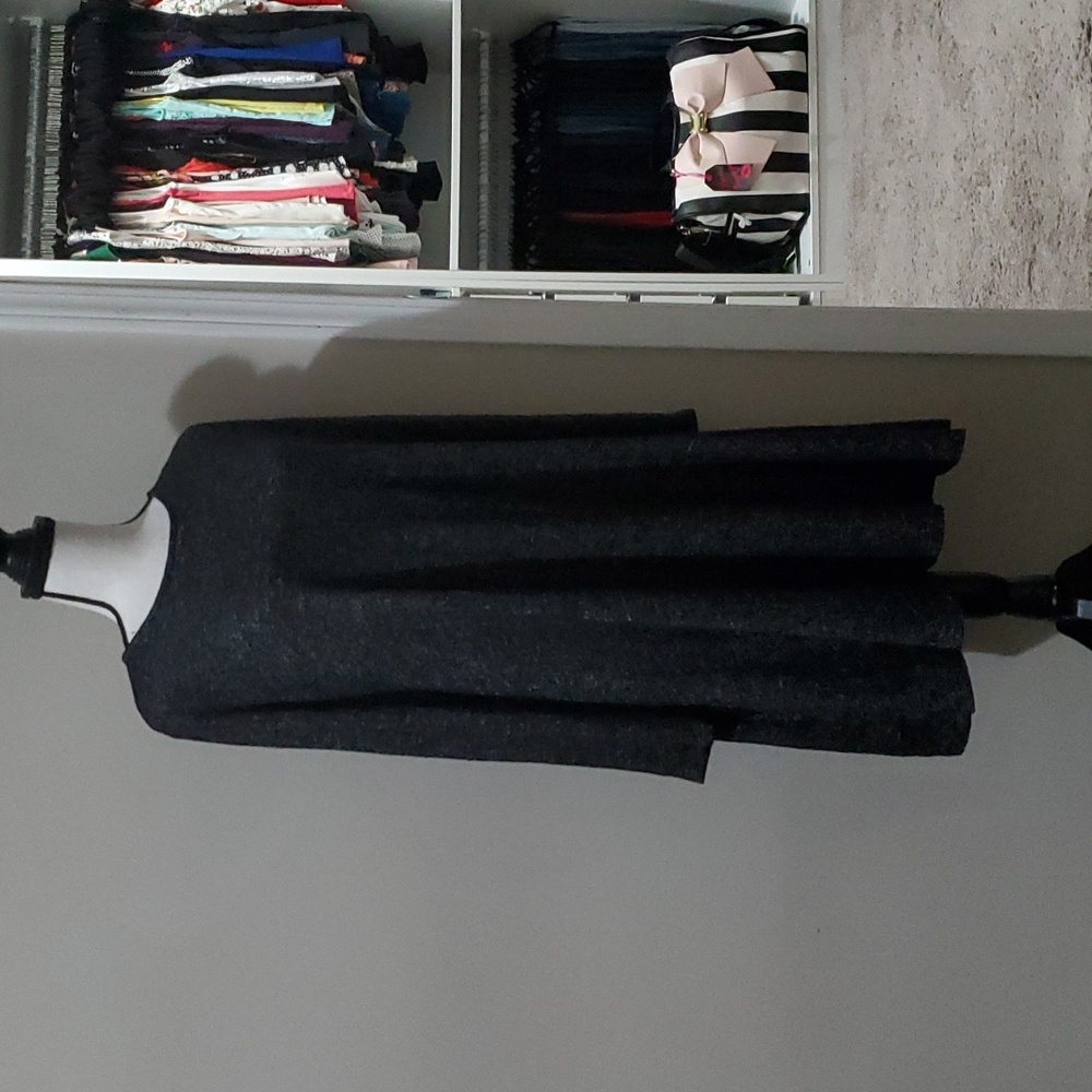 Old Navy long sleeve jersey maxi dress dark gray sz large